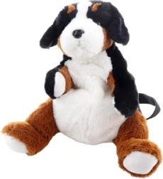 Plush Backpack Bernese Mountain Dog ECO-FRIENDLY