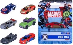 Marvel die-cast car 1:64, 7 cm – 6 styles