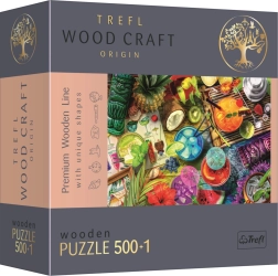 Pusle Värvilised kokteilid TREFL Wood Craft Origin 501 tükki