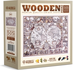 Puidust pusle WOODEN CITY Avastuste ajastu kaart 505 tükki