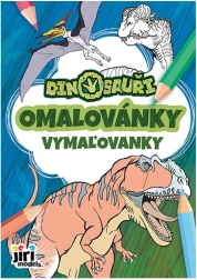 Värviraamat A5 dinosaurused