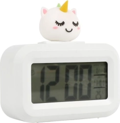 White Unicorn Alarm Clock