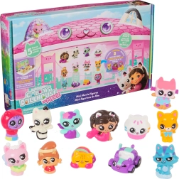 GABBY'S DOLLHOUSE filmikomplekt – 12 minifiguuri ja 3 alust