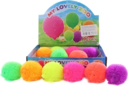 Shaggy Light-Up Hedgehog – Rubber Flashing Toy