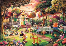 Trefl pusle sünnipäevapidu Mickey Mouse 1000 tükki Premium Plus