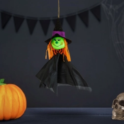 Halloweeni rippuv nõiakaunistus 48 × 44 cm