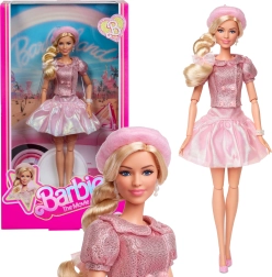 Kogutav nukk BARBIE roosas kleidis, inspireeritud filmist