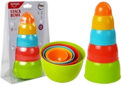 Virnastatavate kausside komplekt beebidele, 5 tk