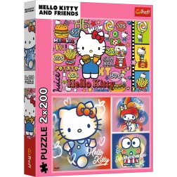 Puzzle 2x200 Hello Kitty and Friends