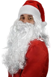 Mikalili parukas ja habe täiskasvanutele