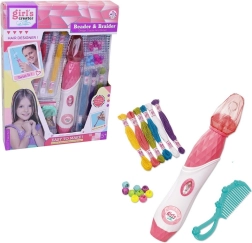 Hair Bead Set with Battery Accessories