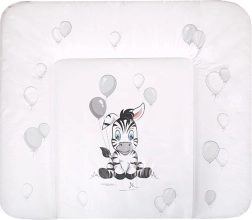 Pehme mähkimismatt New Baby Zebra valge 85 × 70
