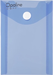 A7 Portrait Snap-Button Wallet Opaline Blue