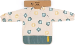 Petite&Mars long-sleeved bib Ben green kiwi