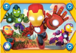 Pusle CLEMENTONI Iron Man ja imelised sõbrad MAXI 104 tükki