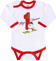 Laste bodi trükiga „Minu esimesed jõulud“ New Baby