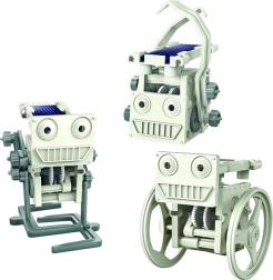 Päikeserobotid 3-ühes – hariduslik ehituskomplekt 4M