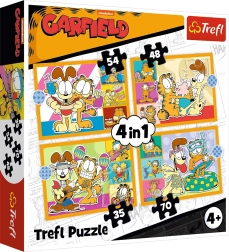 Pusle TREFL Garfield armastab lasanjet 4v1