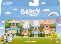 Bluey – figuurikomplekt Pere väljasõit