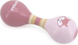 Polar B puidust kahepoolsed rumbakuulid rebase motiiviga