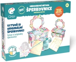 Arto DIY wooden jewelry box – napkin method (decoupage)