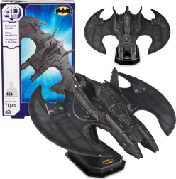 Puzzle 4D Build Batman Batwing 3D model to assemble