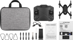 Kokkupandav droon pulti koos Wi‑Fi 720p kaamera ja kaugjuhtimisega