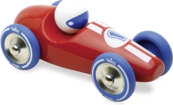 Vilac võidusõiduauto punane siniste ratastega