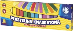Astra kandiline plastiliin 18 värvi
