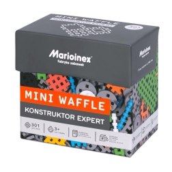 MARIOINEX Mini Waffle Constructor Expert Building Set – 301 Pieces