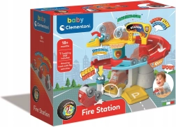 Clementoni Baby autogaraaž Tumbling Cars – tuletõrjejaam