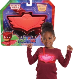 PJ Masks SOWELLA punane amulett rinnarihmaga, valguse ja heliga 3+