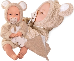 Blinking Baby Doll with Sounds and Soft Body 37 cm