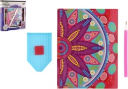 Loov komplekt päevikuga teemantkaunistustega