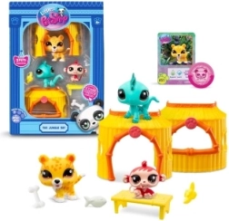 Littlest Pet Shop Džungel – 3 loomakest