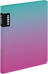 A4 Ombre Pink Ring Binder, 2 Rings