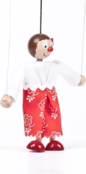 GERLICH puidust nukk Maruška 12 cm