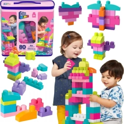 Mega Bloks värvilised ehitusklotsid lastele