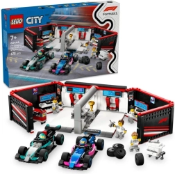 LEGO® City 60444 F1® garaaž ja Mercedes-AMG ning Alpine’i võidusõiduautod