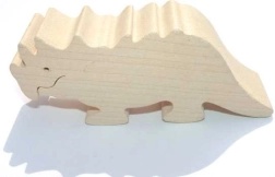 Puidust loom – triceratops
