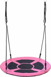 Kiikuv rõngas „toonekurepesa“ 100 cm Baby Mix roosa