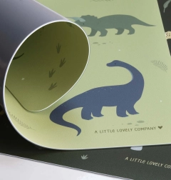 Dinosaurustega alusmatt A Little Lovely Company