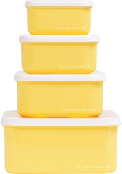 Set of Four Snack Boxes with Animal Friends Motif