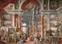Art Puzzle Museum Series: vaade kaasaegsele Roomale, 2000 tükki