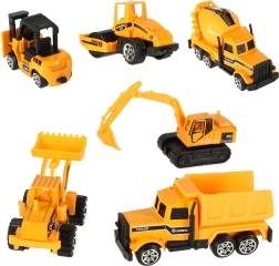 Ehitusautode komplekt 6 tk