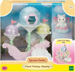 Lillehaldjasõiduk SYLVANIAN FAMILIES koos kassihaldjaga