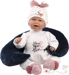 Nuttev beebinukk Llorens 42 cm