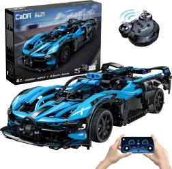 Ehitusklotsid CaDA Bluefire Specter RC võidusõiduauto 1:14, 421 klotsi