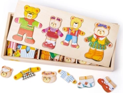 Bigjigs Toys riietamispusle Karupere