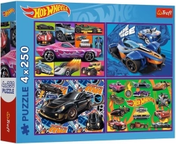 Pusle 4×250 tükki HOT WHEELS